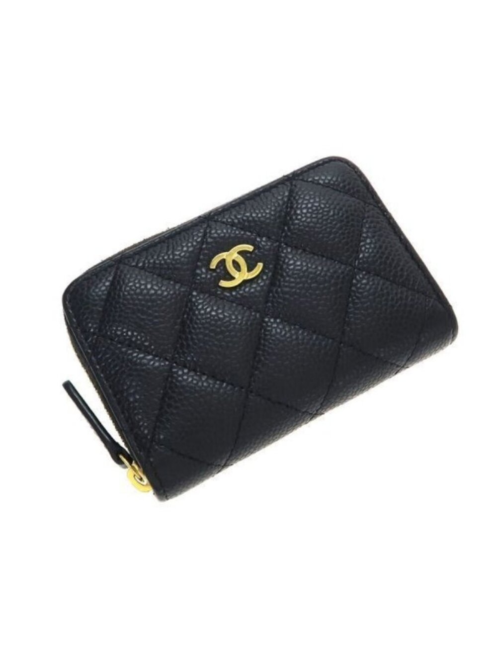 Chanel Caviar Quilted Coin Purse